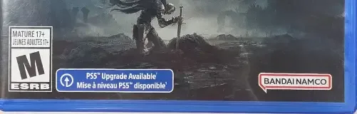 Elden Ring, the ESRB box on its front