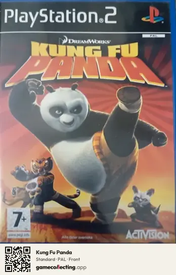 Kung Fu Panda PlayStation 2, PAL box front