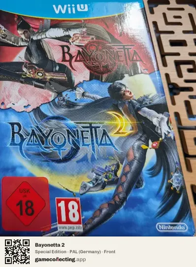 Bayonetta 2 Nintendo Wii U, Germany box front