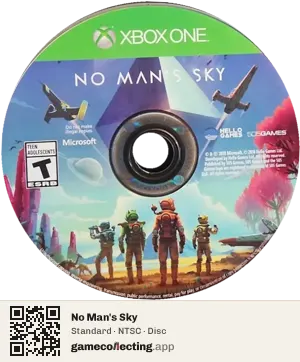 No Man's Sky Xbox One, NTSC disc