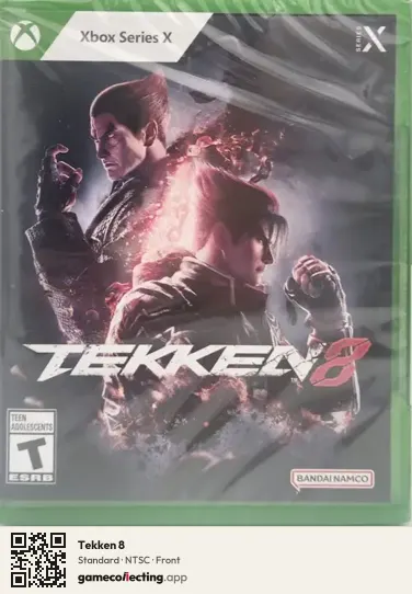 Tekken 8 Xbox Series X, NTSC box front