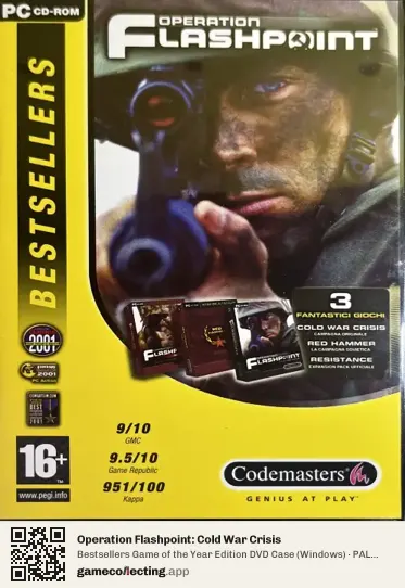 Operation Flashpoint: Cold War Crisis Computer, Italy box front