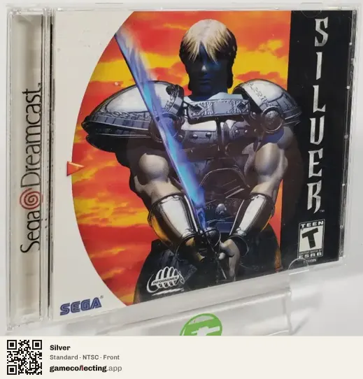Silver Sega Dreamcast, NTSC box front