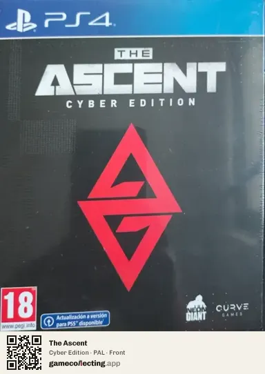 The Ascent PlayStation 4, PAL box front