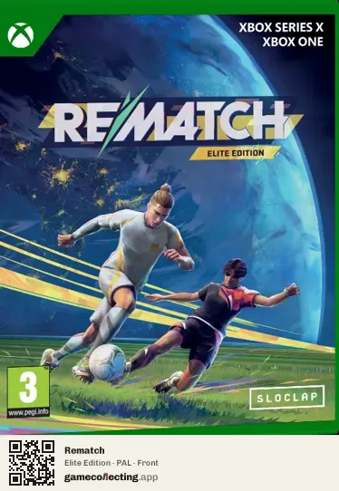 Rematch Xbox Series X, PAL box front