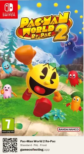 Pac-Man World 2 Re-Pac Nintendo Switch, PAL box front