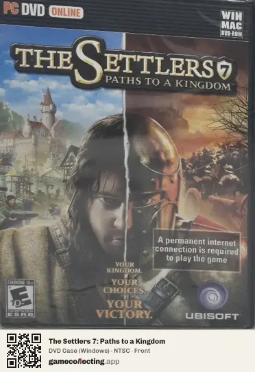 The Settlers 7: Paths to a Kingdom Computer, NTSC box front