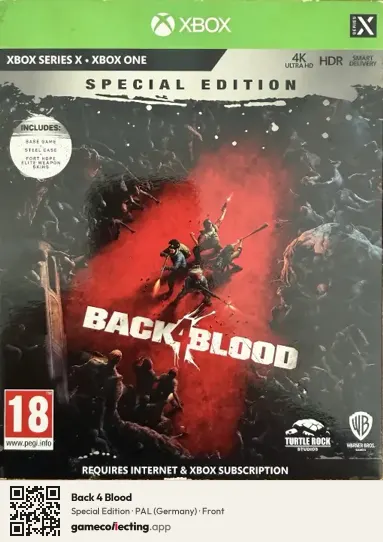 Back 4 Blood Xbox Series X, Germany box front