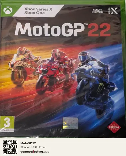MotoGP 22 Xbox Series X, PAL box front