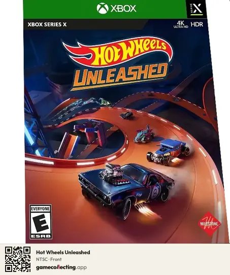 Hot Wheels Unleashed Xbox Series X, NTSC box front