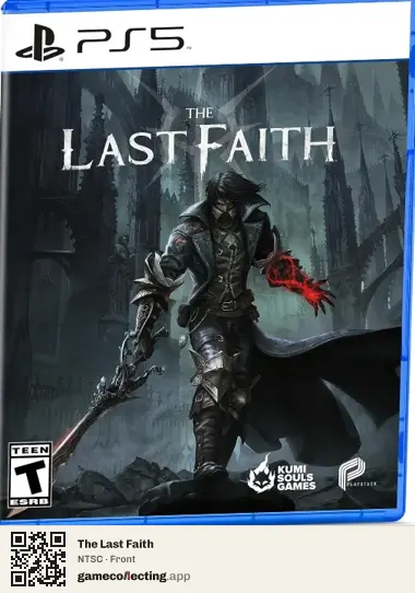 The Last Faith PlayStation 5, NTSC box front