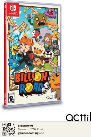 Billion Road Nintendo Switch, NTSC box front
