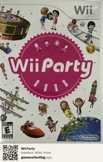 Wii Party Nintendo Wii, NTSC box front