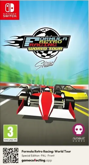 Formula Retro Racing: World Tour Nintendo Switch, PAL box front