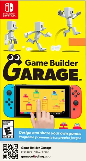 Game Builder Garage Nintendo Switch, NTSC box front