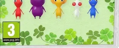 Pikmin 1 + 2, the PEGI square on its front