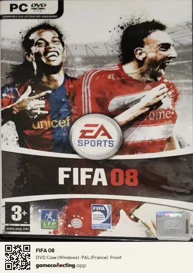 FIFA 08 Computer, France box front