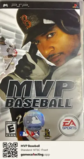 MVP Baseball PlayStation Portable, NTSC box front