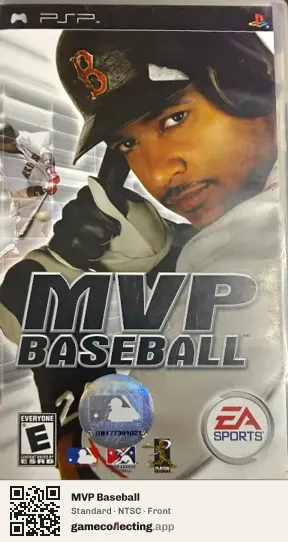 MVP Baseball PlayStation Portable, NTSC box front