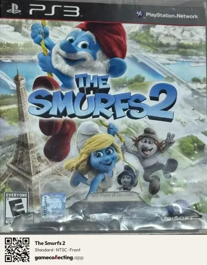 The Smurfs 2 PlayStation 3, NTSC box front