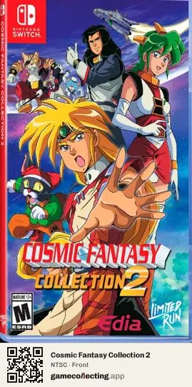 Cosmic Fantasy Collection 2 Nintendo Switch, NTSC box front