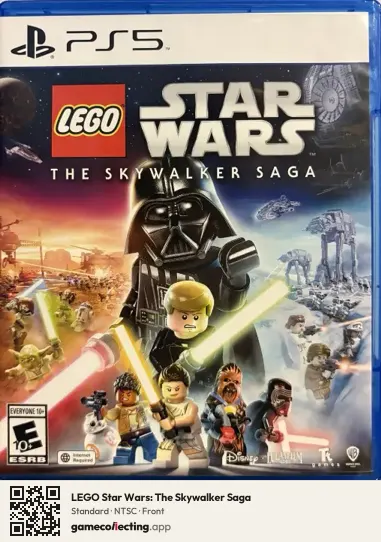 LEGO Star Wars: The Skywalker Saga PlayStation 5, NTSC box front