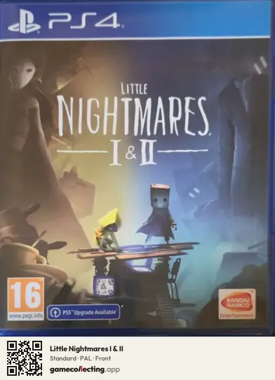 Little Nightmares I & II PlayStation 4, PAL box front