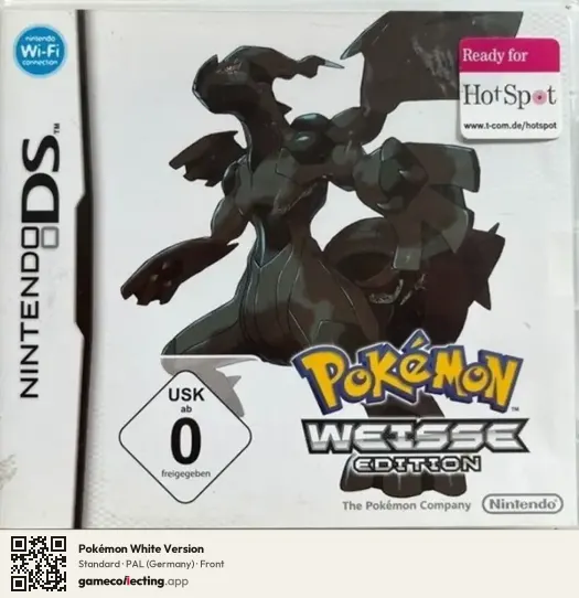 Pokémon White Version Nintendo DS, Germany box front