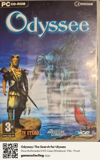 Odyssey: The Search for Ulysses Computer, PAL box front