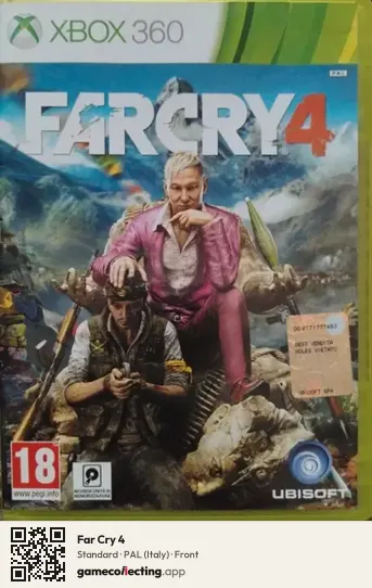 Far Cry 4 Xbox 360, Italy box front