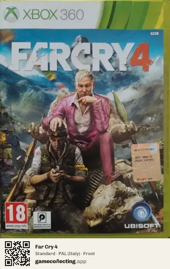 Far Cry 4 Xbox 360, Italy box front