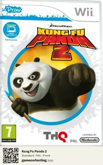 Kung Fu Panda 2 Nintendo Wii, PAL box front