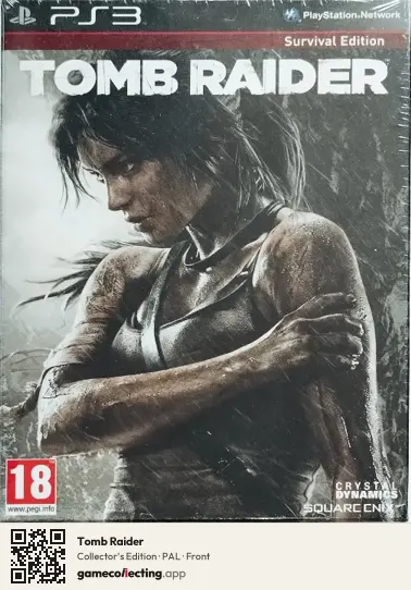 Tomb Raider PlayStation 3, PAL box front