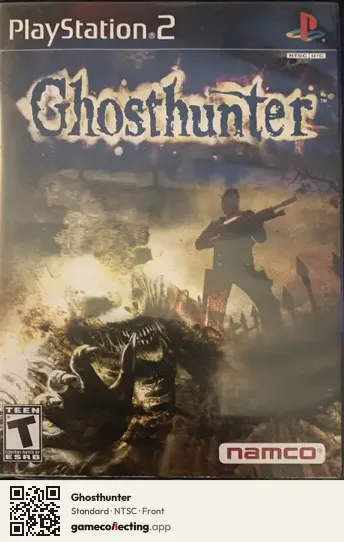 Ghosthunter PlayStation 2, NTSC box front