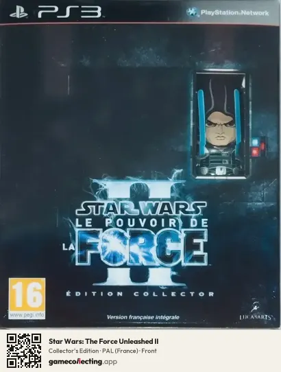 Star Wars: The Force Unleashed II PlayStation 3, France box front