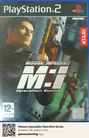 Mission: Impossible: Operation Surma PlayStation 2, Spain box front