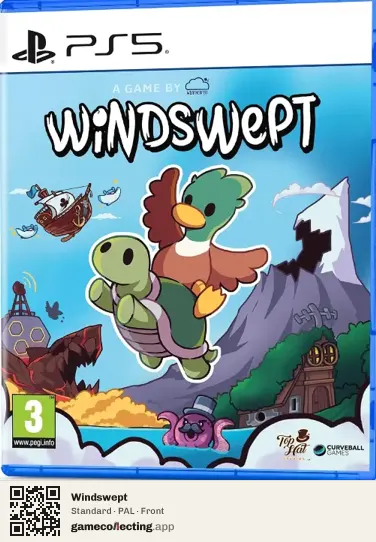 Windswept PlayStation 5, PAL box front