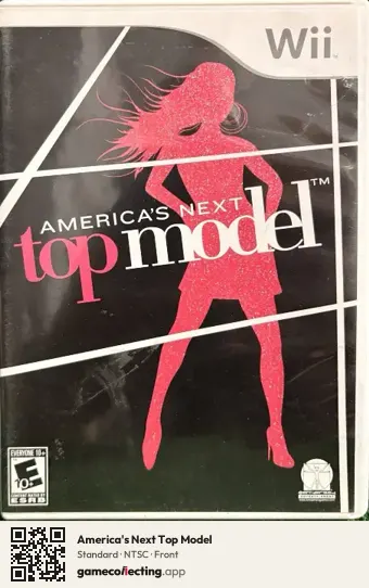 America's Next Top Model Nintendo Wii, NTSC box front