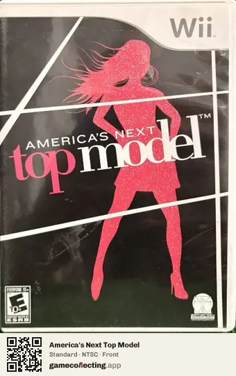 America's Next Top Model Nintendo Wii, NTSC box front