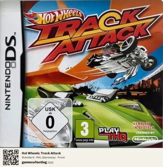 Hot Wheels: Track Attack Nintendo DS, Germany box front