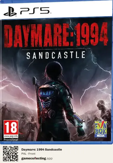 Daymare: 1994 Sandcastle PlayStation 5, PAL box front