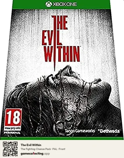 The Evil Within Xbox One, PAL box front