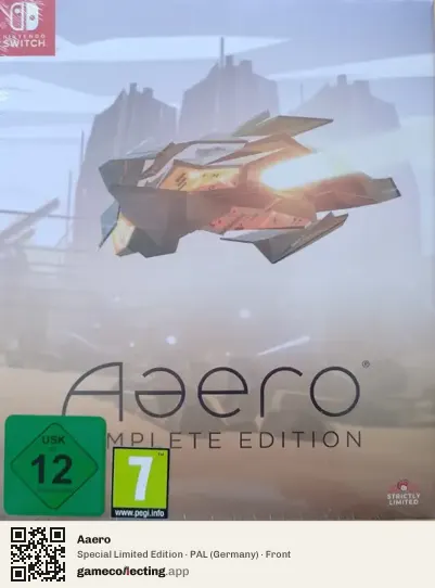 Aaero Nintendo Switch, Germany box front