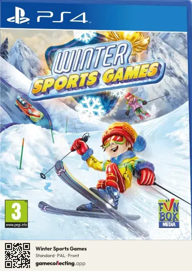 Winter Sports Games PlayStation 4, PAL box front