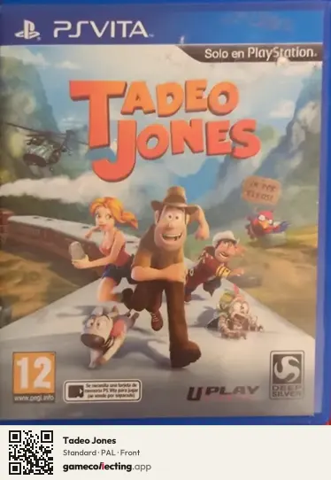 Tadeo Jones PlayStation Vita, PAL box front