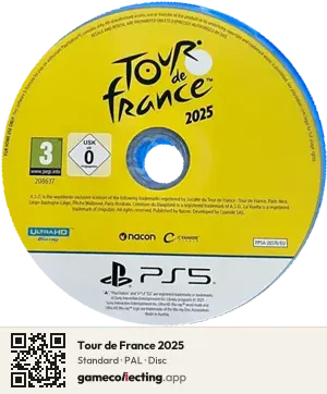 Tour de France 2025 PlayStation 5, PAL disc