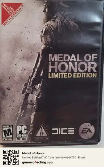 Medal of Honor Computer, NTSC box front
