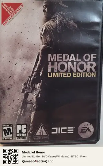 Medal of Honor Computer, NTSC box front