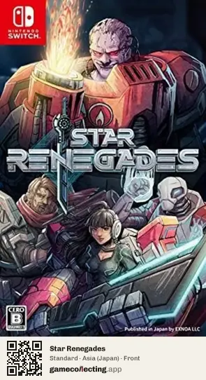 Star Renegades Nintendo Switch, Asia box front