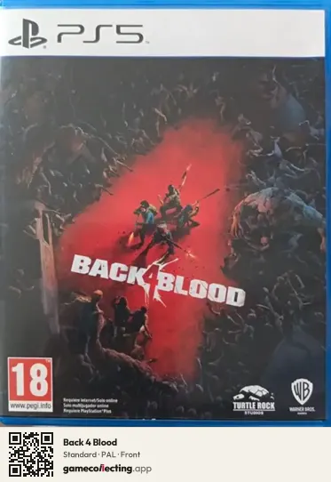 Back 4 Blood PlayStation 5, PAL box front